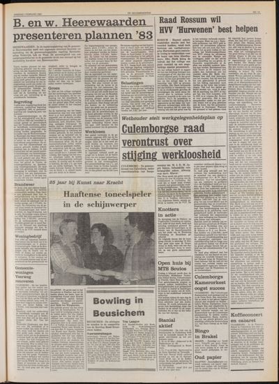 De Gecombineerde Midden Nederland, 1 februari 1983