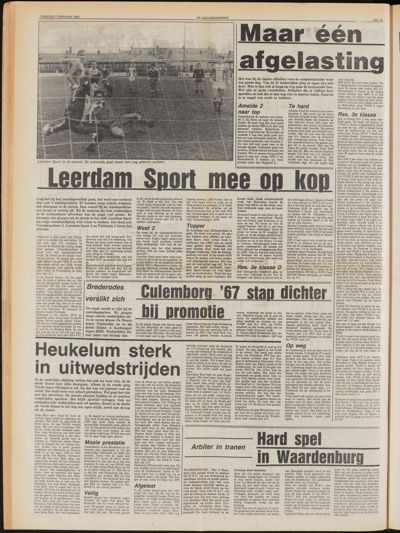 De Gecombineerde Midden Nederland, 1 februari 1983