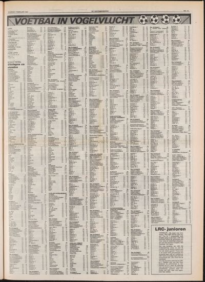 De Gecombineerde Midden Nederland, 1 februari 1983