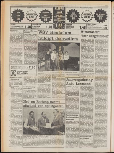 De Gecombineerde Midden Nederland, 1 februari 1983