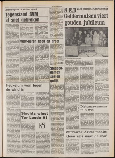 De Gecombineerde Midden Nederland, 1 februari 1983