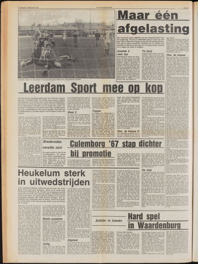 De Gecombineerde Midden Nederland, 1 februari 1983