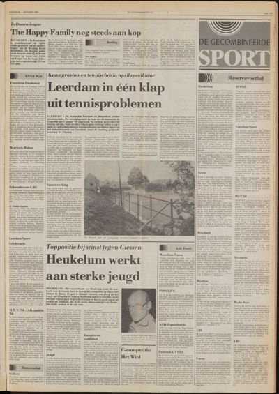 De Gecombineerde Midden Nederland, 1 oktober 1983