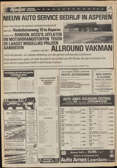 De Gecombineerde Midden Nederland, 1 oktober 1983