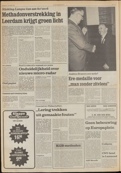 De Gecombineerde Midden Nederland, 1 oktober 1983