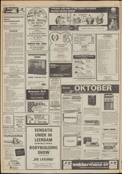 De Gecombineerde Midden Nederland, 1 oktober 1983