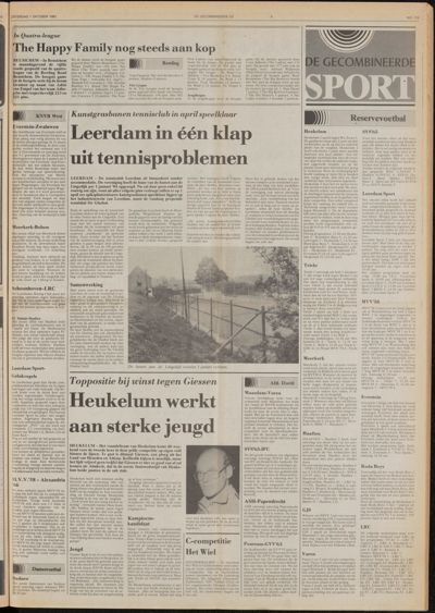 De Gecombineerde Midden Nederland, 1 oktober 1983