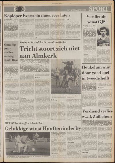 De Gecombineerde Midden Nederland, 1 november 1983