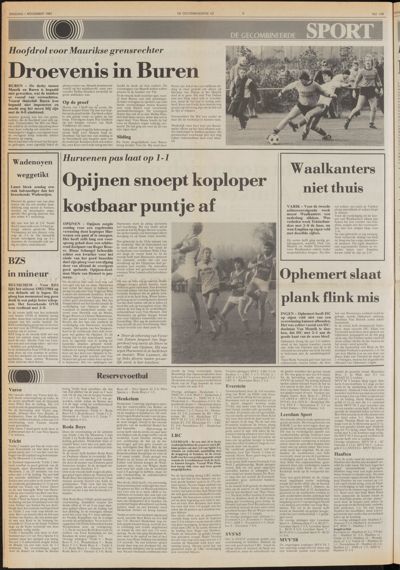 De Gecombineerde Midden Nederland, 1 november 1983