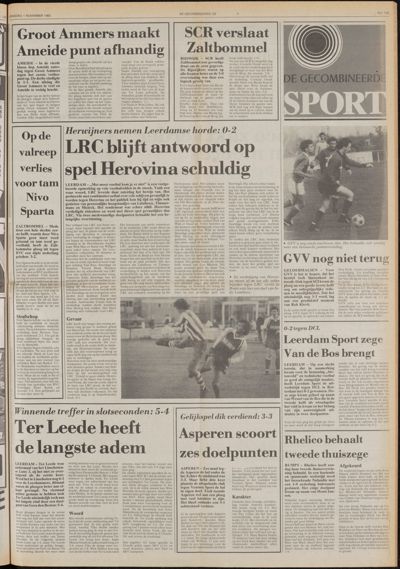 De Gecombineerde Midden Nederland, 1 november 1983