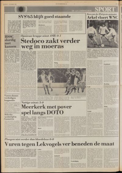 De Gecombineerde Midden Nederland, 1 november 1983