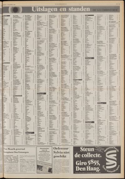 De Gecombineerde Midden Nederland, 1 november 1983