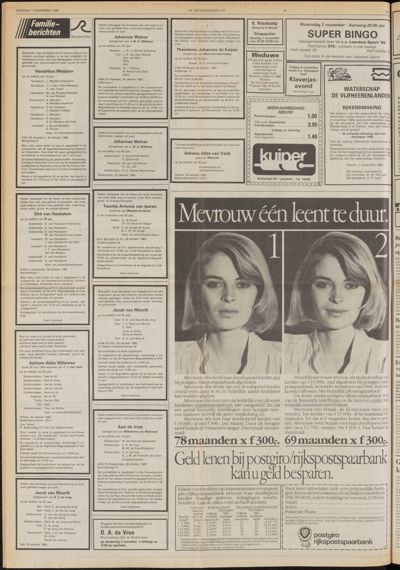 De Gecombineerde Midden Nederland, 1 november 1983
