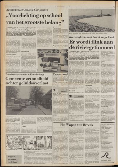 De Gecombineerde Midden Nederland, 1 december 1983