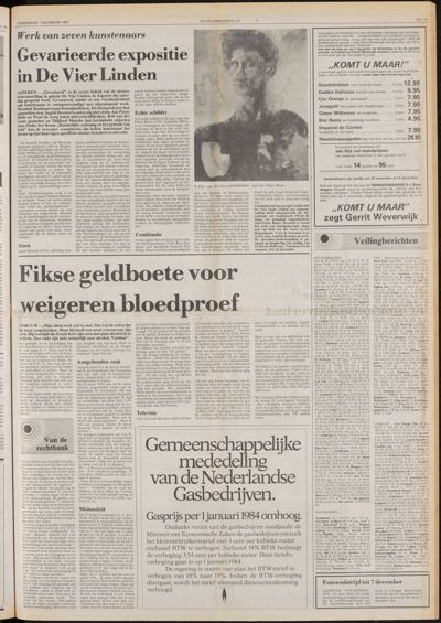 De Gecombineerde Midden Nederland, 1 december 1983