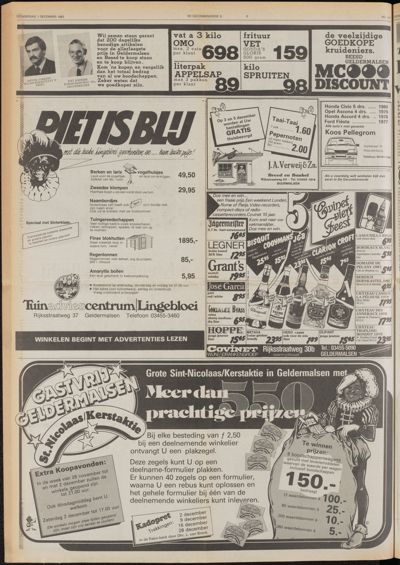 De Gecombineerde Midden Nederland, 1 december 1983