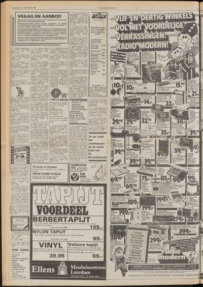 De Gecombineerde Midden Nederland, 1 december 1983