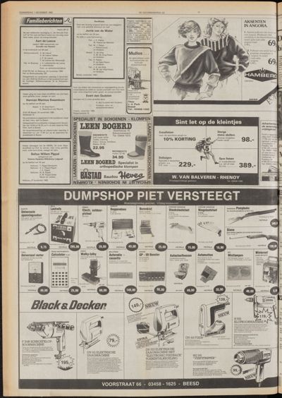 De Gecombineerde Midden Nederland, 1 december 1983