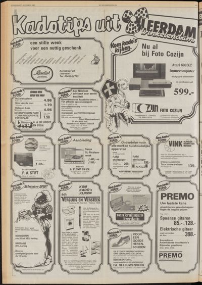 De Gecombineerde Midden Nederland, 1 december 1983