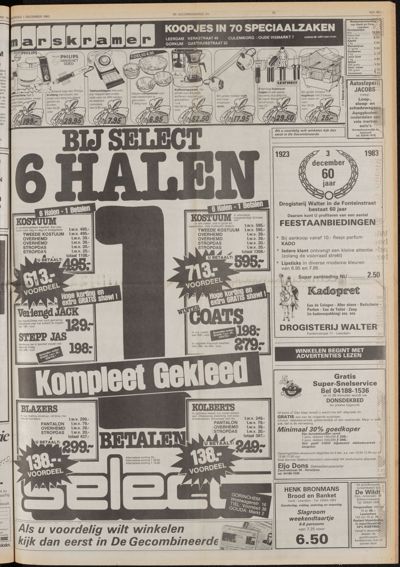 De Gecombineerde Midden Nederland, 1 december 1983