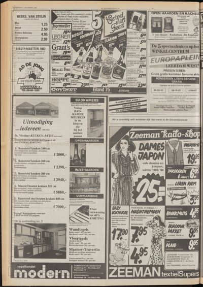 De Gecombineerde Midden Nederland, 1 december 1983