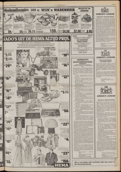 De Gecombineerde Midden Nederland, 1 december 1983