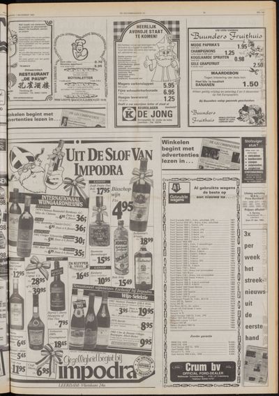 De Gecombineerde Midden Nederland, 1 december 1983