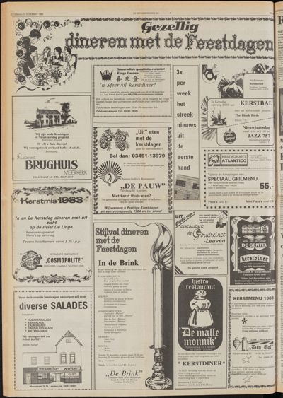 De Gecombineerde Midden Nederland, 10 december 1983