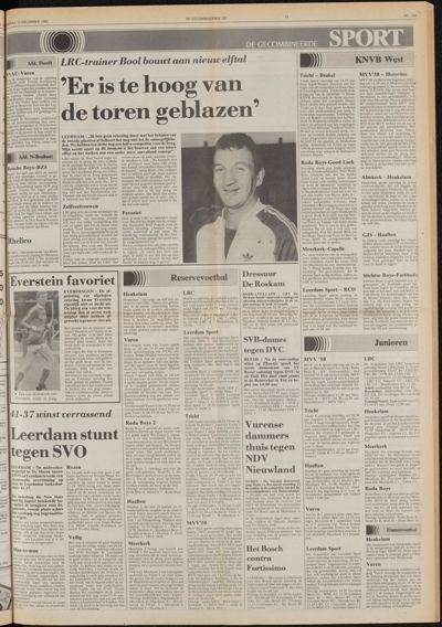 De Gecombineerde Midden Nederland, 10 december 1983