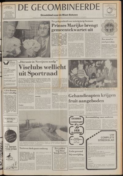 De Gecombineerde Midden Nederland, 10 december 1983