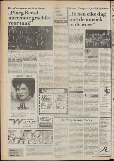 De Gecombineerde Midden Nederland, 10 december 1983