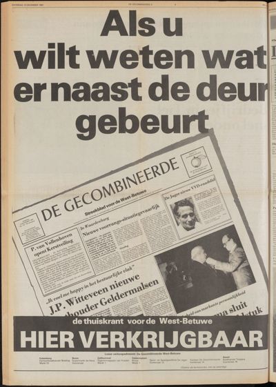 De Gecombineerde Midden Nederland, 10 december 1983