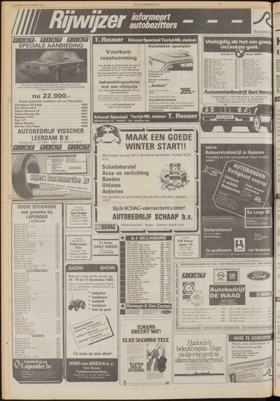 De Gecombineerde Midden Nederland, 10 december 1983