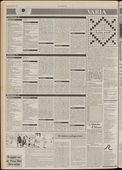 De Gecombineerde Vijfheerenlanden, 1 februari 1985