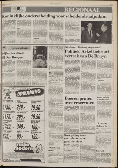 De Gecombineerde Vijfheerenlanden, 1 februari 1985