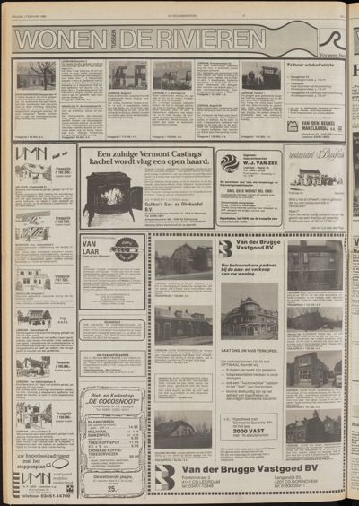 De Gecombineerde Vijfheerenlanden, 1 februari 1985