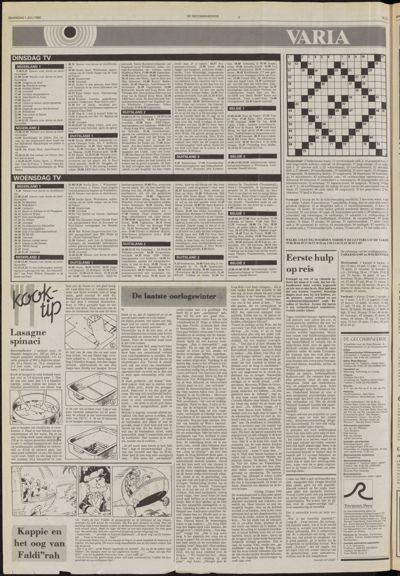 De Gecombineerde Vijfheerenlanden, 1 juli 1985