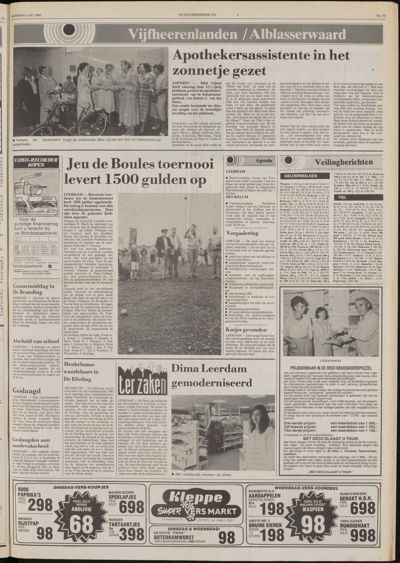 De Gecombineerde Vijfheerenlanden, 1 juli 1985