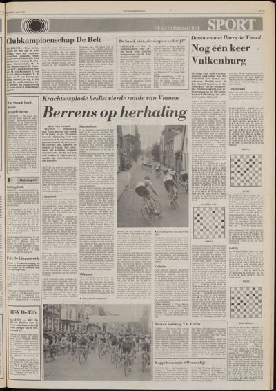 De Gecombineerde Vijfheerenlanden, 1 juli 1985