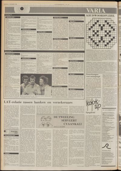 De Gecombineerde Vijfheerenlanden, 1 december 1986