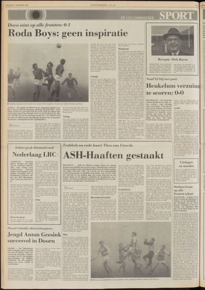 De Gecombineerde Vijfheerenlanden, 1 december 1986