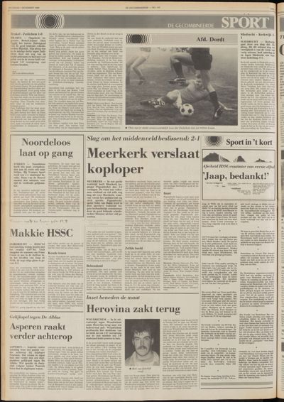 De Gecombineerde Vijfheerenlanden, 1 december 1986