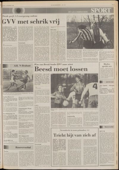 De Gecombineerde Vijfheerenlanden, 1 december 1986