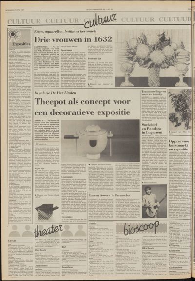 De Gecombineerde Vijfheerenlanden, 1 april 1987