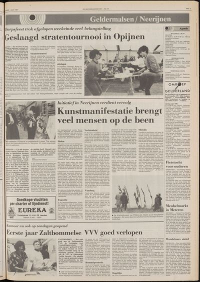 De Gecombineerde Vijfheerenlanden, 1 juni 1987