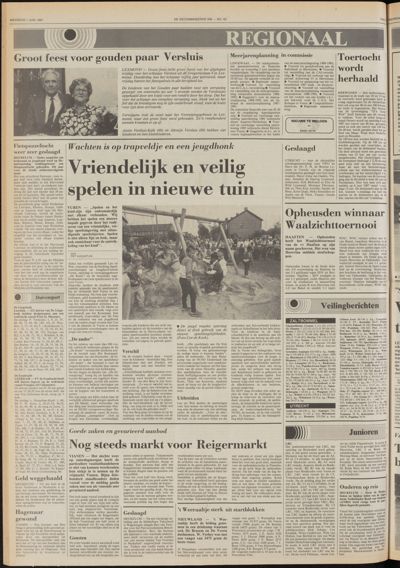 De Gecombineerde Vijfheerenlanden, 1 juni 1987