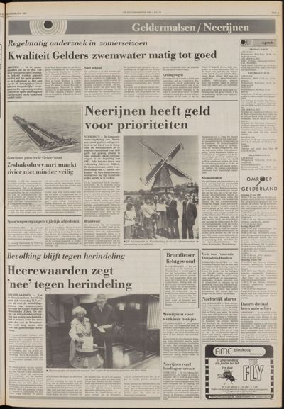 De Gecombineerde Vijfheerenlanden, 26 juni 1987