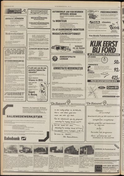 De Gecombineerde Vijfheerenlanden, 26 juni 1987