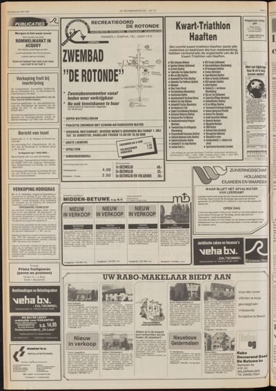 De Gecombineerde Vijfheerenlanden, 26 juni 1987