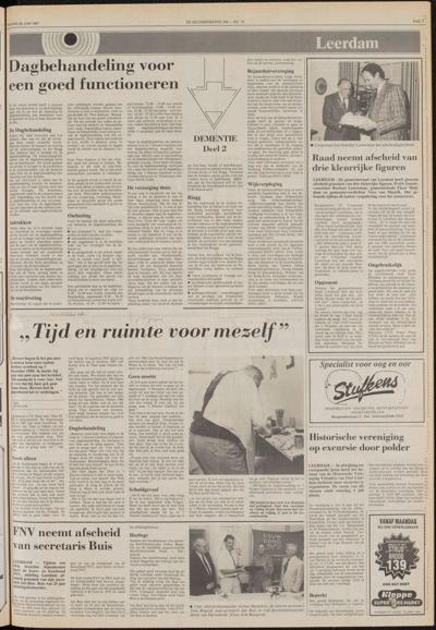 De Gecombineerde Vijfheerenlanden, 26 juni 1987